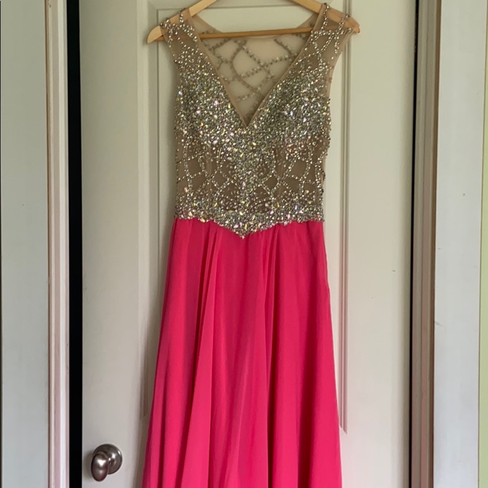 Pink prom/ formal dress